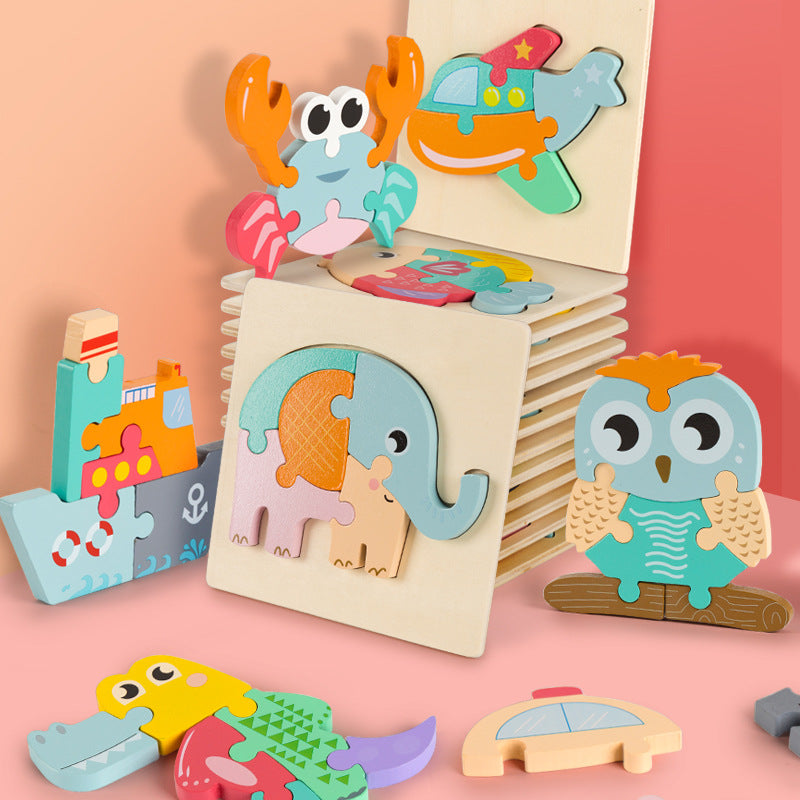 3D Wooden Puzzle Game
