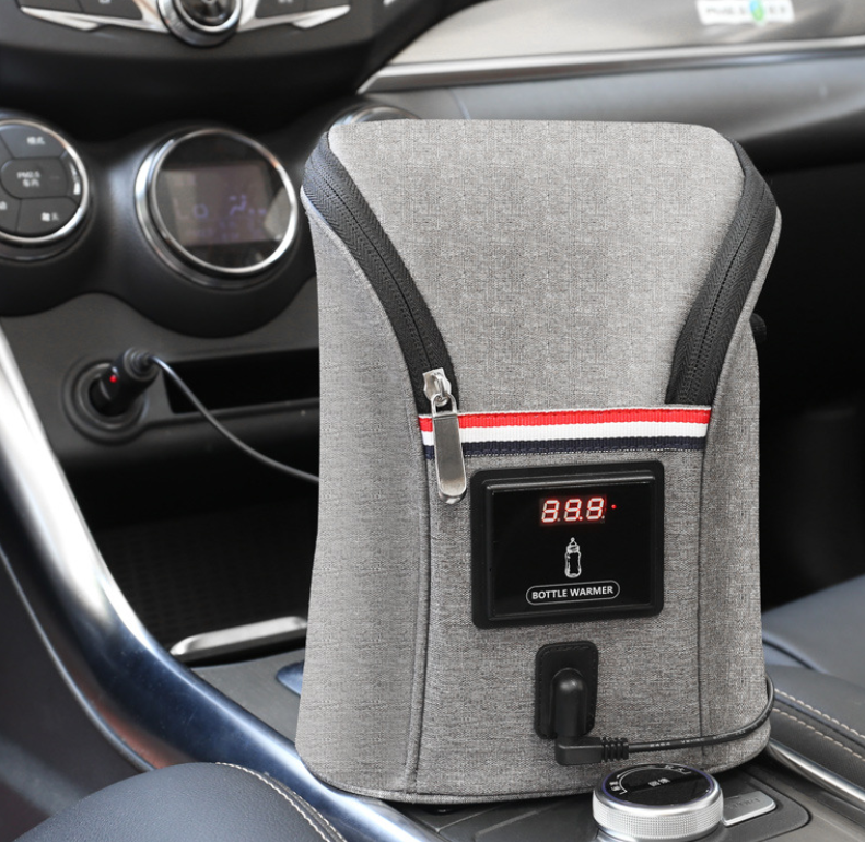 Portable Baby Bottle Warmer - With Temperature Display