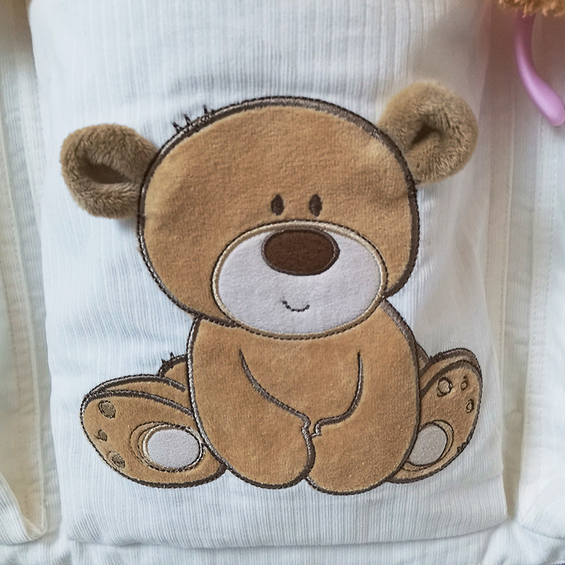 Baby Crib Storage Caddy - Three Dimensional Corduroy