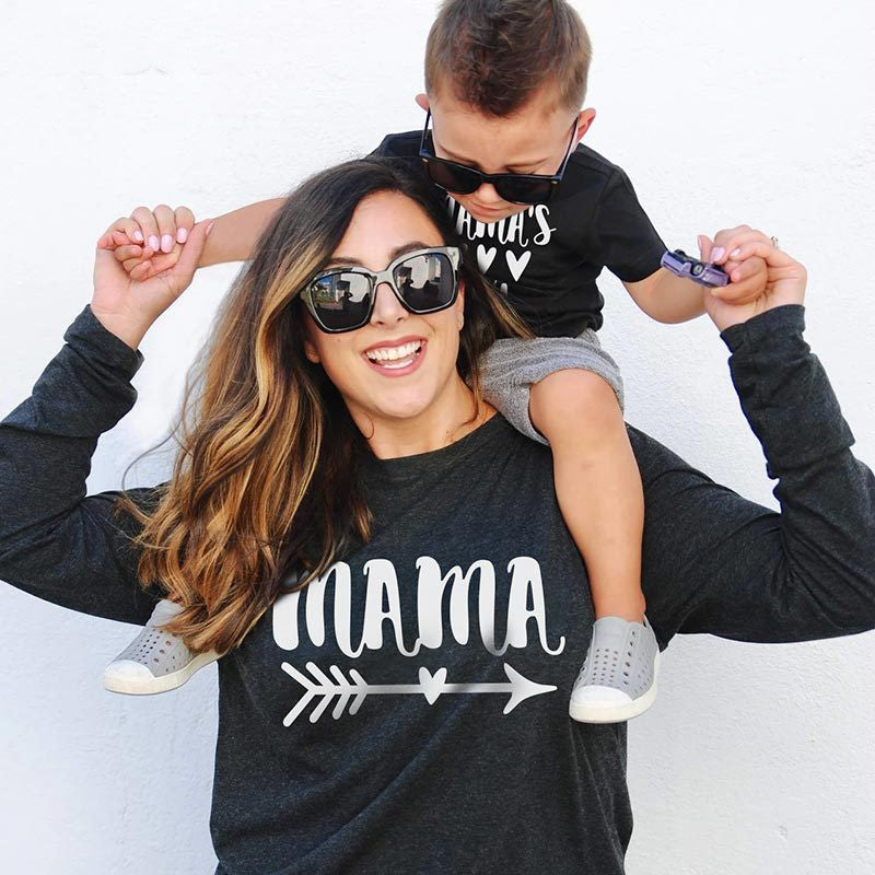 Mama's Boy Matching Pullover T-shirts