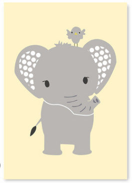 Cartoon Animal Prints - Lively Wall Decor