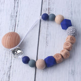 Personalized Baby Name Wood Chain (In Colours)