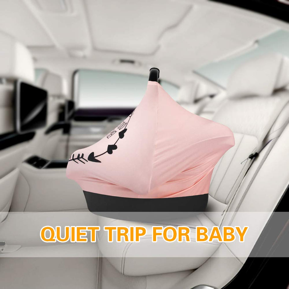 Cute No Touch Message - Nursing Cover for Breast Feeding and Car Seat Canopy