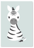 Cartoon Animal Prints - Lively Wall Decor