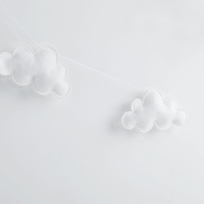 Cloud Garland - Adding Calmness to the Nursery