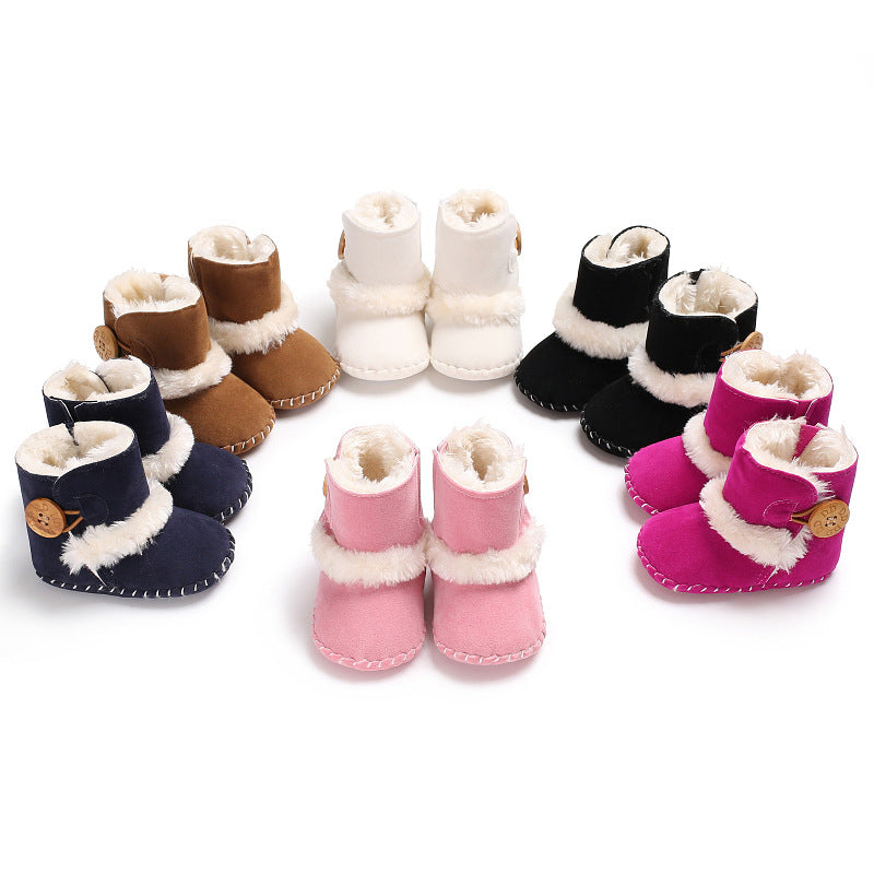 Warm Velvet Snow Shoes