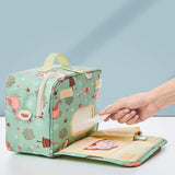 Colorful Printed Waterproof Diaper Storage Bag