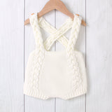 Knitted Bib Rompers