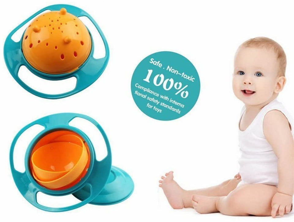 Magic Spill Proof Snack Bowl - Specially designed for Babies