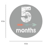 Milestone Sticker Cards - Building Memories