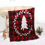 Christmas Tree Plaid Blanket