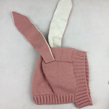 Adorable Knitted Long Ear Rabbit Hat