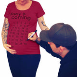 Baby Is Coming by Weeks - Tshirt