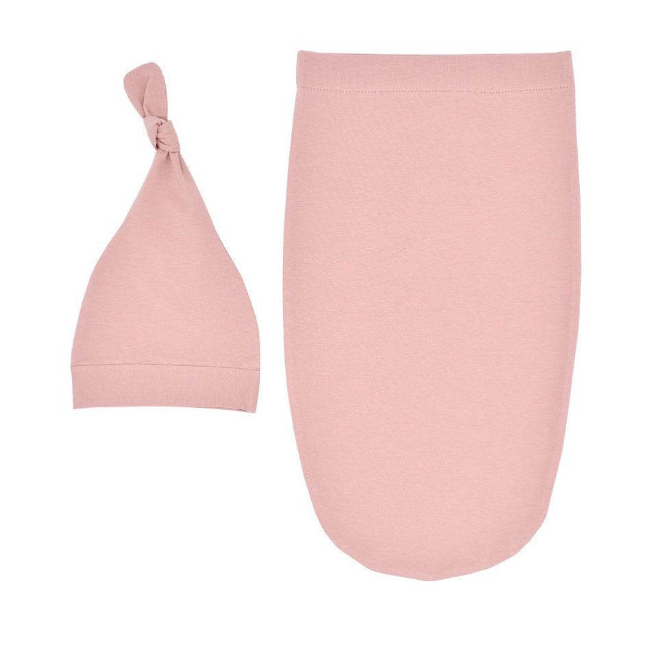 Nordic Themed Baby Sleeping Bag With Knot Hat -  100% Pure Cotton