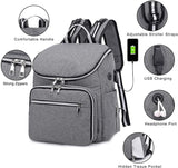 Diaper/ Stroller bag pack with USB