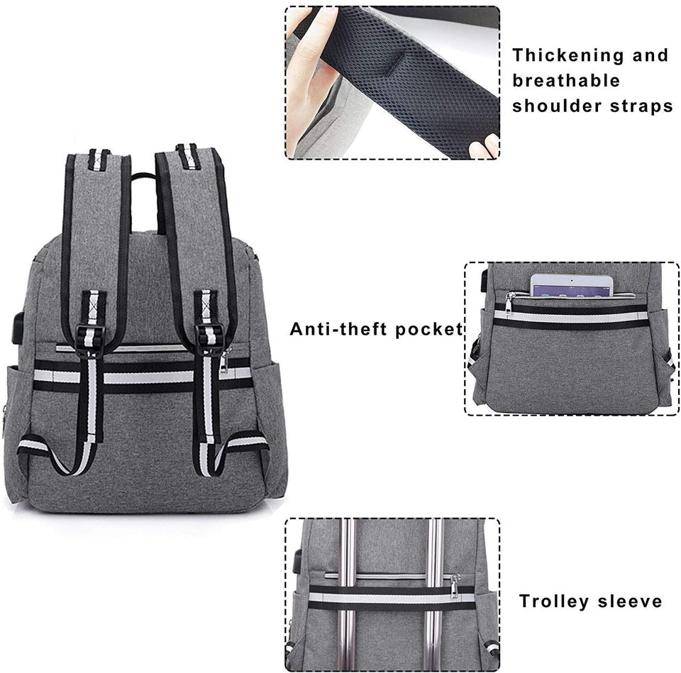 Diaper/ Stroller bag pack with USB