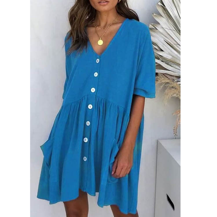 V-Neck Super Comfy Maternity Dress