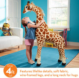 Lifelike Plush Giraffe - Perfect interactive Playtoy Decor