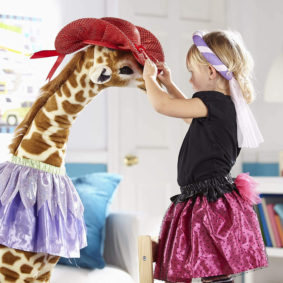 Lifelike Plush Giraffe - Perfect interactive Playtoy Decor