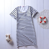 Zebra Striped Short Matching Dresses
