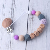 Personalized Baby Name Wood Chain (In Colours)