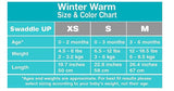 Transition Swaddle Sack With Arms Up Design