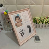 "You Are Loved" - Baby Hand and Footprint Photo Frame