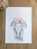 Creative Animal Prints - Flower Crown