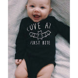 Love At First Bite Bat Onesie