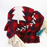 Christmas Tree Plaid Blanket