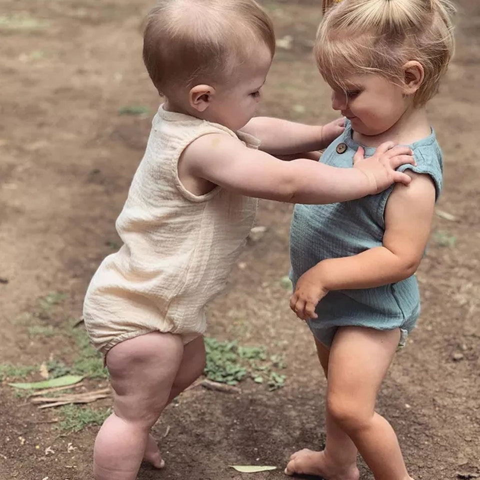 Infant Lightweight Sleeveless Romper