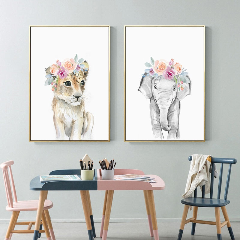 Creative Animal Prints - Flower Crown