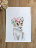 Creative Animal Prints - Flower Crown