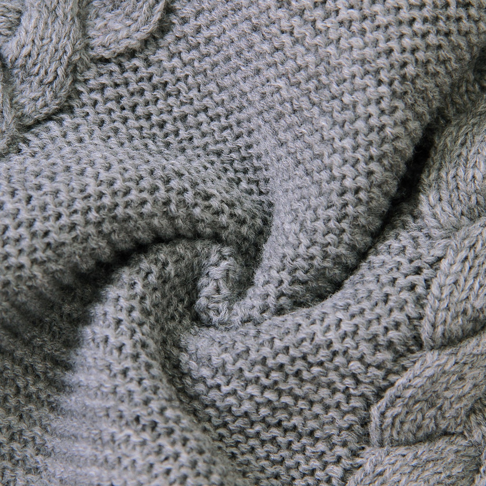 Knitted Bib Rompers