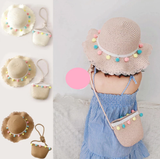 Summer Tassel Balls Beach Hat
