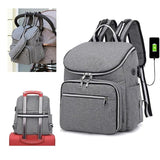 Diaper/ Stroller bag pack with USB