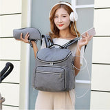 Diaper/ Stroller bag pack with USB