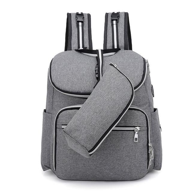 Diaper/ Stroller bag pack with USB