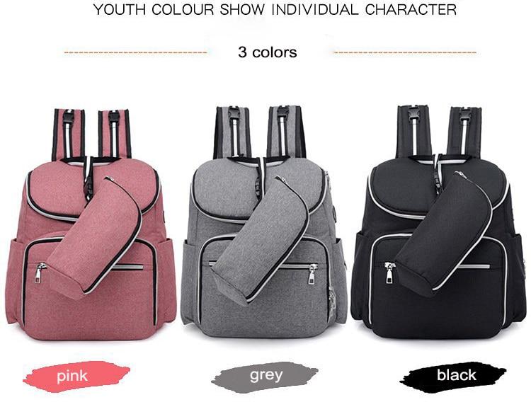 Diaper/ Stroller bag pack with USB
