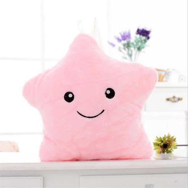 Twinkle Star Glowing LED Pillow
