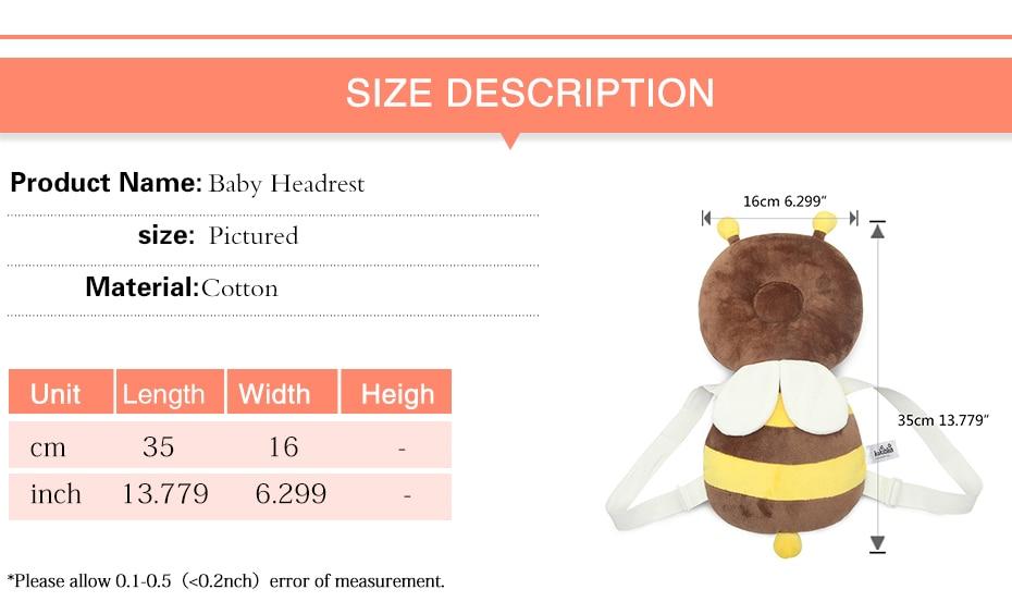 Cute Pillow - Protects Baby's Head