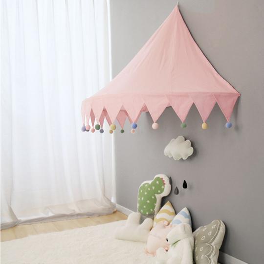 Bed Castle Canopy - With Detacahble Mosquito Net