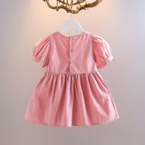 Ju Ju Jam jacket style dress with pretty puff details for girls