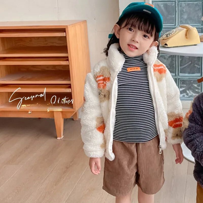 Adorable Bear Boys and Girls Fleece Jacket from Ju Ju Jam – the ideal combination of comfort and charm for kids.