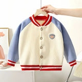 Tri-colour Stylish Girls and Boys Bomber Jacket by Ju Ju Jam – a trendy, vibrant jacket for kids, perfect for all seasons.