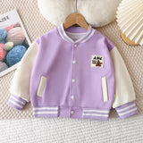 Ju Ju Jam’s Purple Bomber Jacket for girls – stylish outerwear that pairs perfectly with casual and dressy looks.