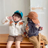 Ju Ju Jam’s Adorable Bear Jacket – a delightful fleece layer for kids, perfect for outdoor fun and cozy days.