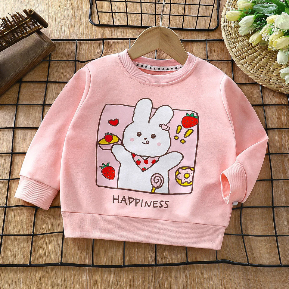 Happiness Girls Sweatshirt T-shirt