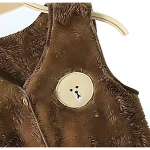 Ju Ju Jam Warm Cozy Fleece Vest – versatile outerwear for little ones, perfect for both boys and girls.