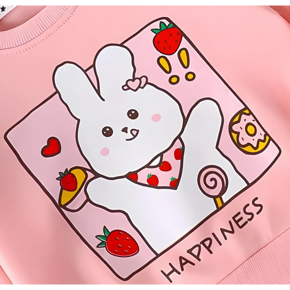 Happiness Girls Sweatshirt T-shirt